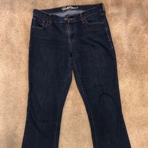 Old Navy Sweetheart cut dark wash jeans